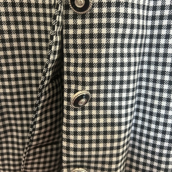 Positive Attitude Black & White Houndstooth Blazer – Size 6 Petite - Picture 3 of 4